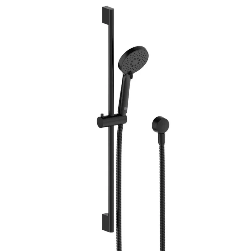 Britton Hoxton 2.0 Shower Set With Outlet Elbow Matt Black product image - Image 2