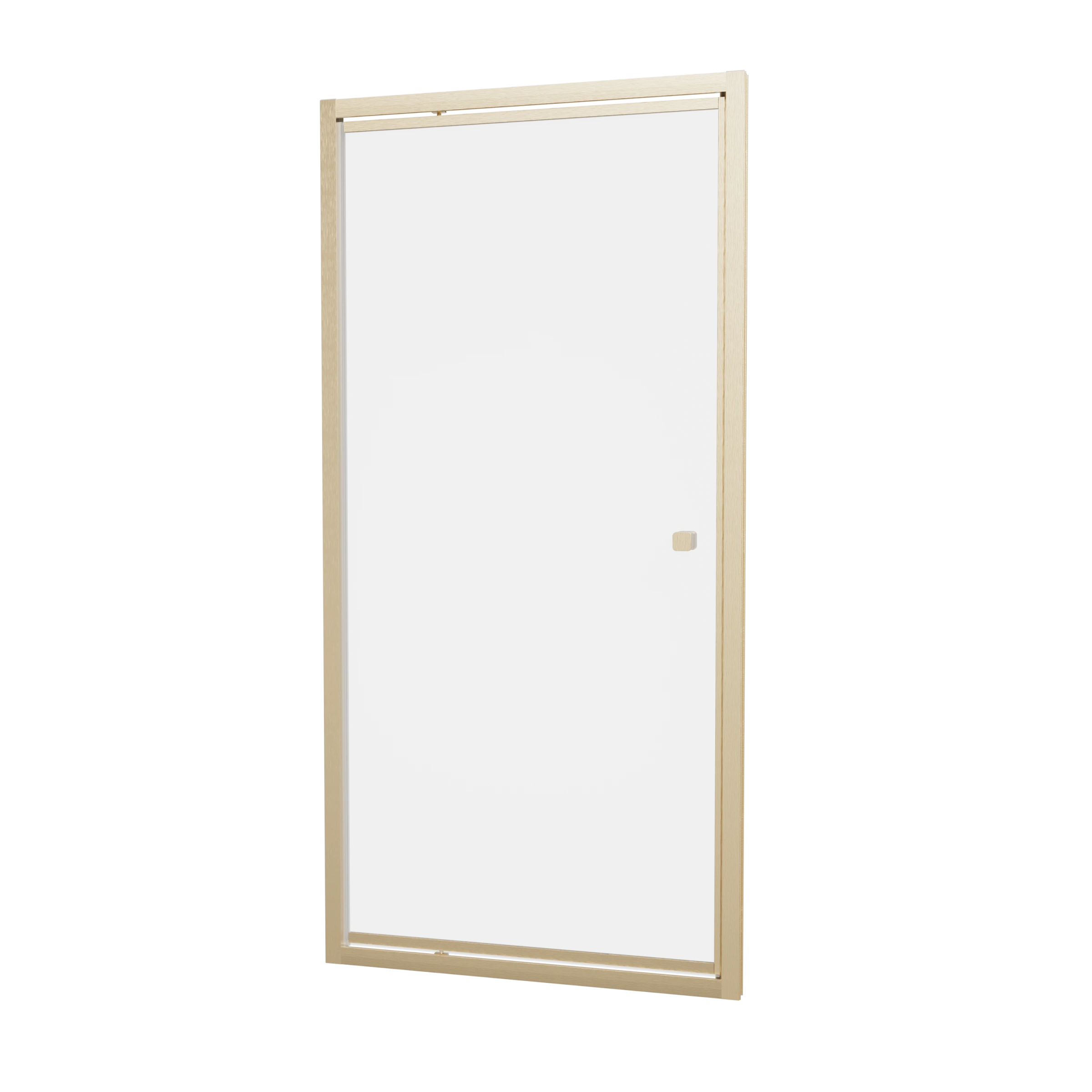 Britton Hoxton 6 Pivot Door 900 Brushed Brass