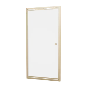 Britton Hoxton 6 Pivot Door 900 Brushed Brass