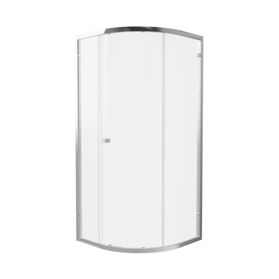 Britton Hoxton 6 Quadrant Single Door 800 Box B Chrome product image - Image 1