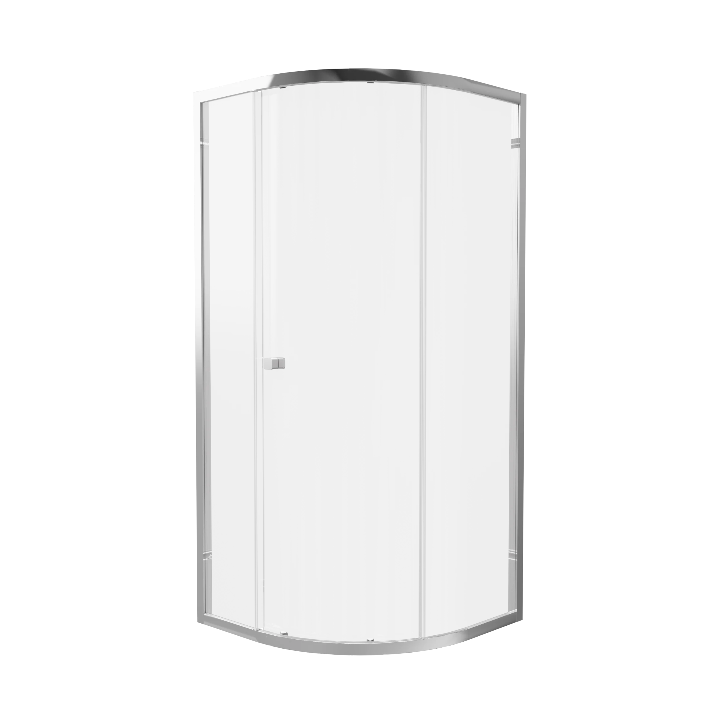 Britton Hoxton 6 Quadrant Single Door 900 Chrome