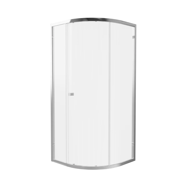 Britton Hoxton 6 Quadrant Single Door 900 Box B Chrome