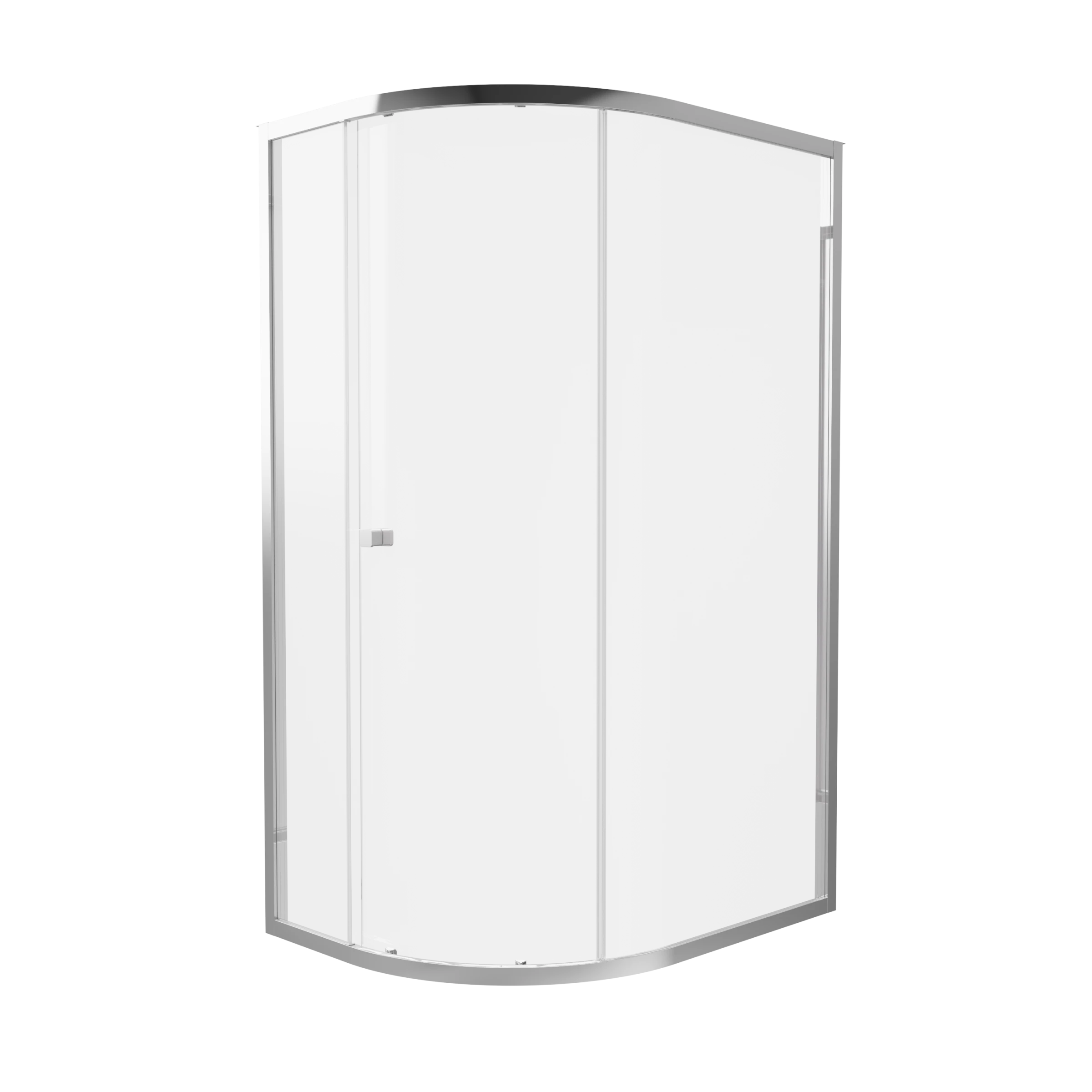 Britton Hoxton 6 Quadrant Single Door 1000 X 800 Chrome