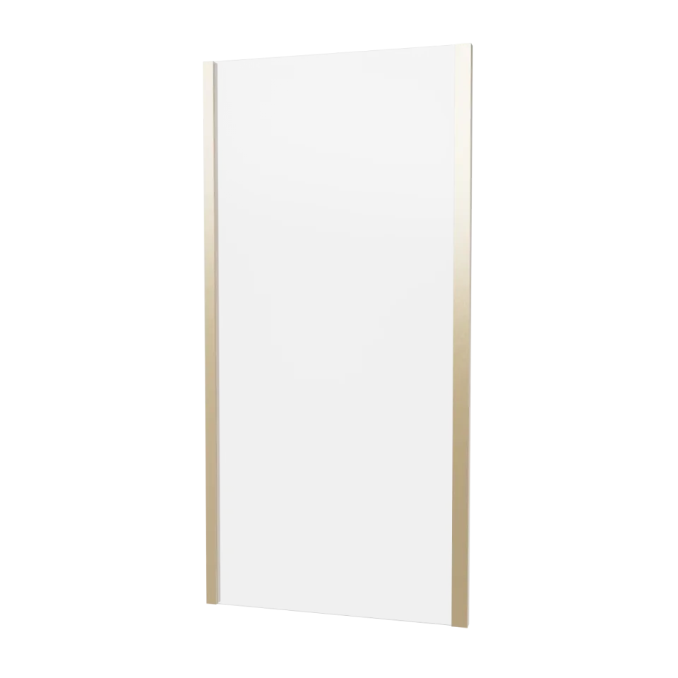 Britton Hoxton 6 Side Panel 760 Brushed Brass product image - Image 1