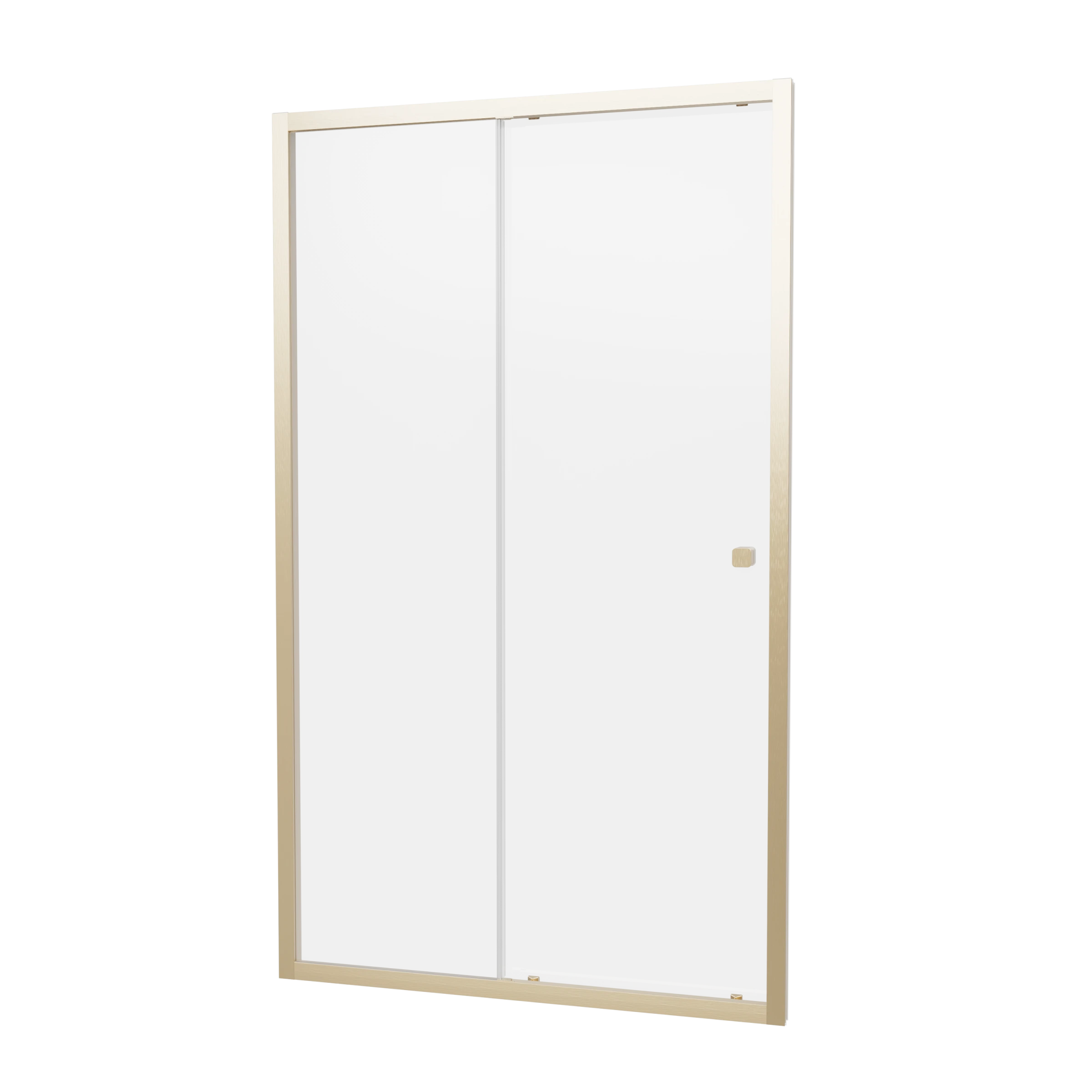 Britton Hoxton 6 Slider Single 1400 Box B Brushed Brass