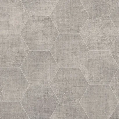 European Tiles Hextile Silver Hexagon Porcelain Rectified Tile product image - Image 1