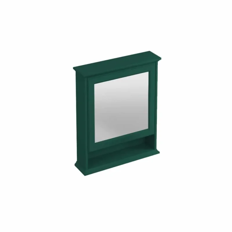 Burlington Mirror Cabinet Matt Green detail view - Image 3