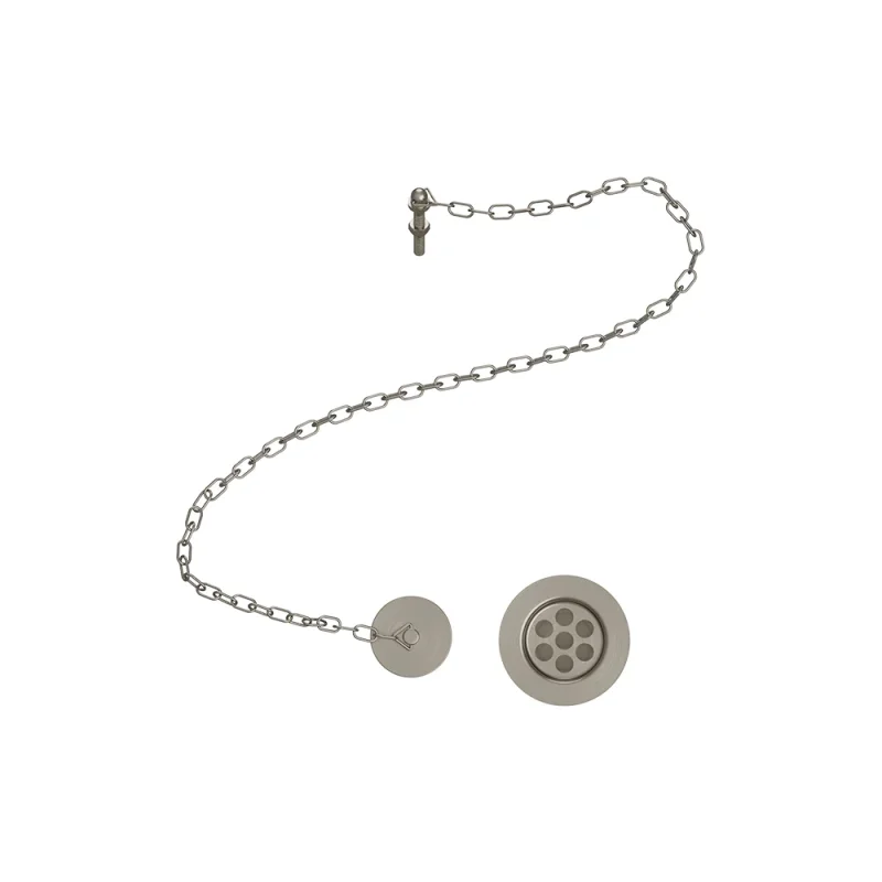 Burlington Basin Plug & Chain Slotted Brushed Nickel product image - Image 3