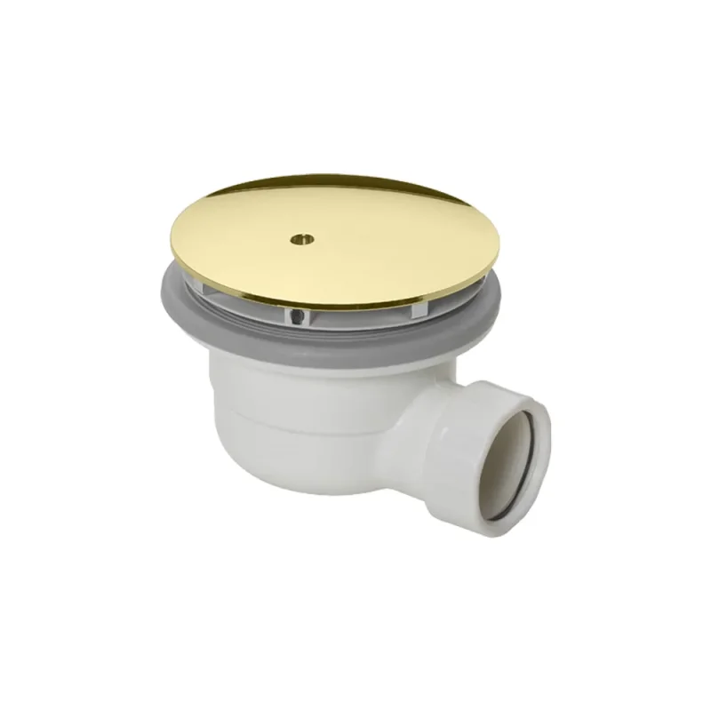 Burlington High Flow Shower Waste Gold product image - Image 3