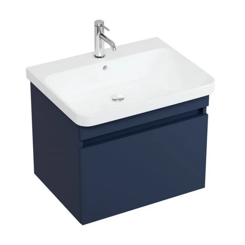 Britton Dalston Unit 600mm Matt Blue detail view - Image 2