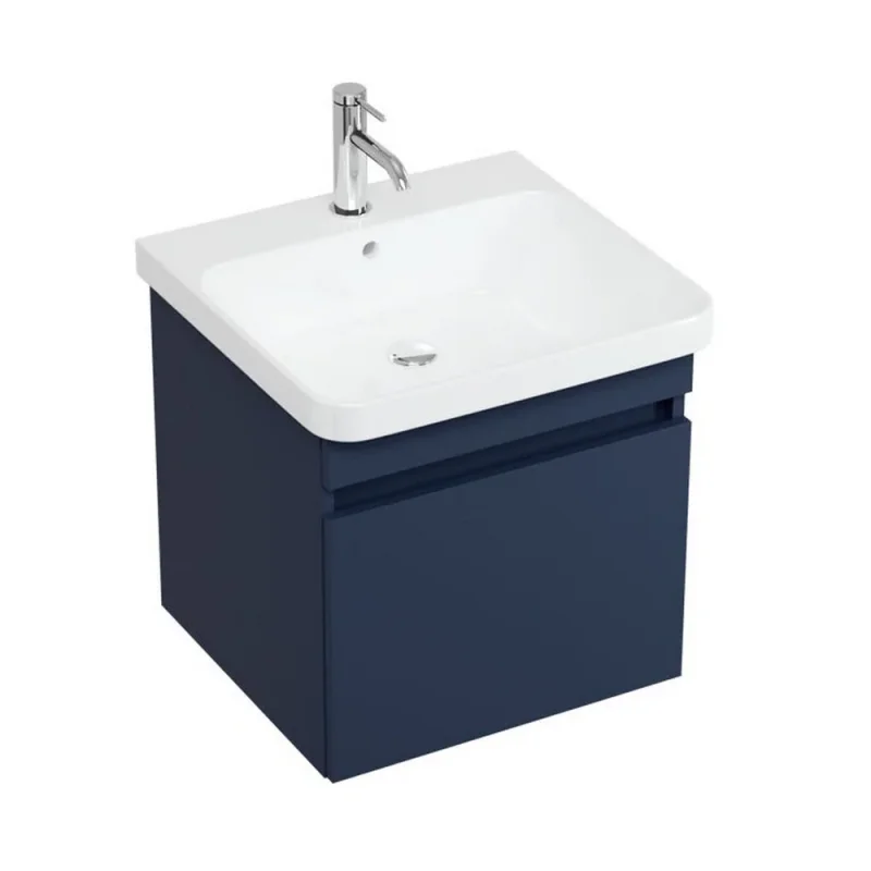 Britton Dalston Unit 500mm Matt Blue detail view - Image 3