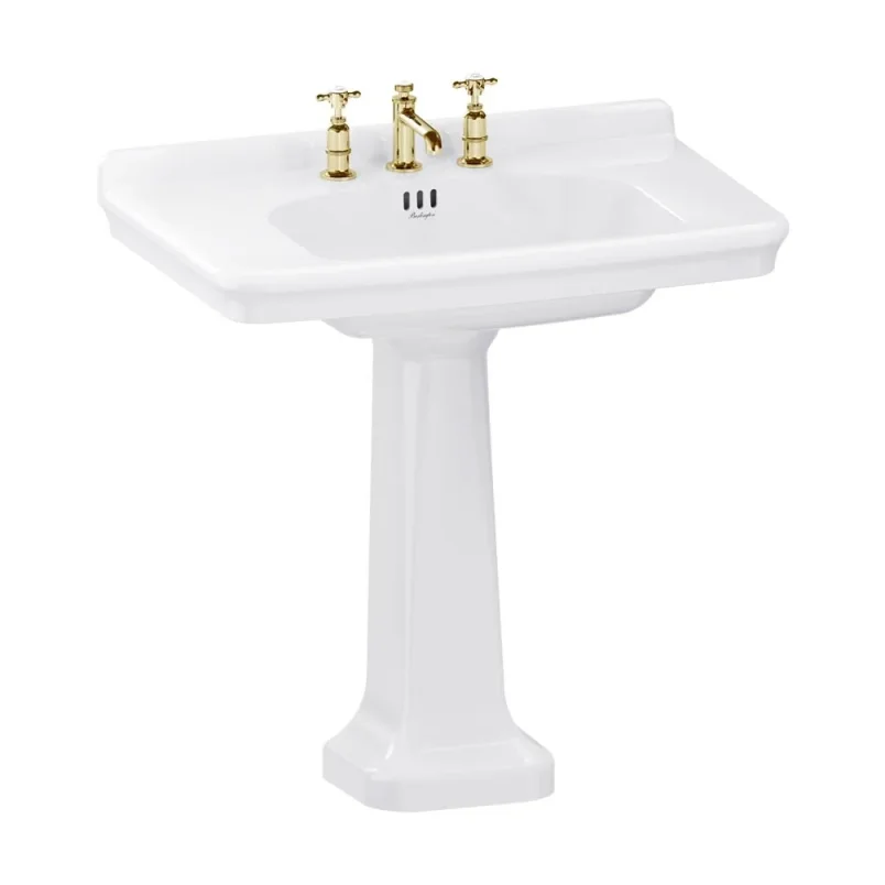 Burlington Guild Basin 850mm 3th White product image - Image 2