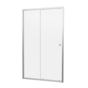 Crosswater Clear 6 Slider Single 1400 Box B Brushed Nickel