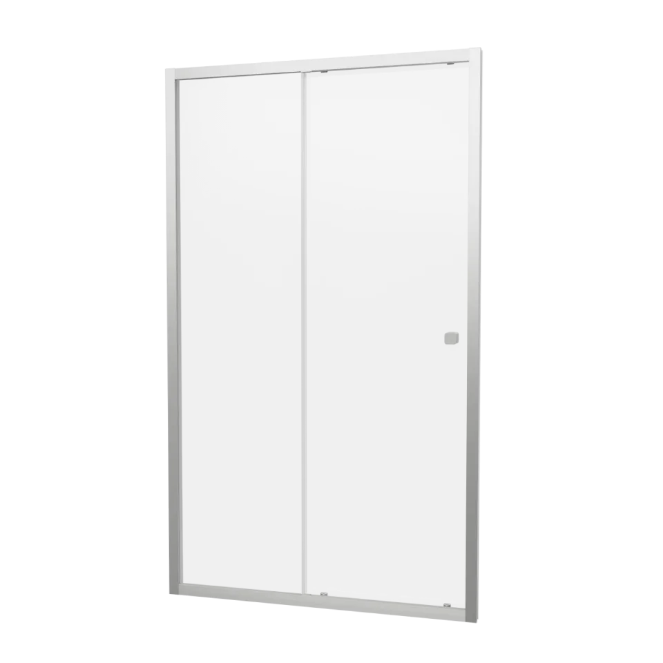 Crosswater Clear 6 Slider Single 1400 Box B Brushed Nickel product image - Image 1