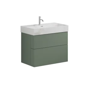 Crosswater Avenue Basin 1 Tap Hole Tall Ceramic Basin 800mm White