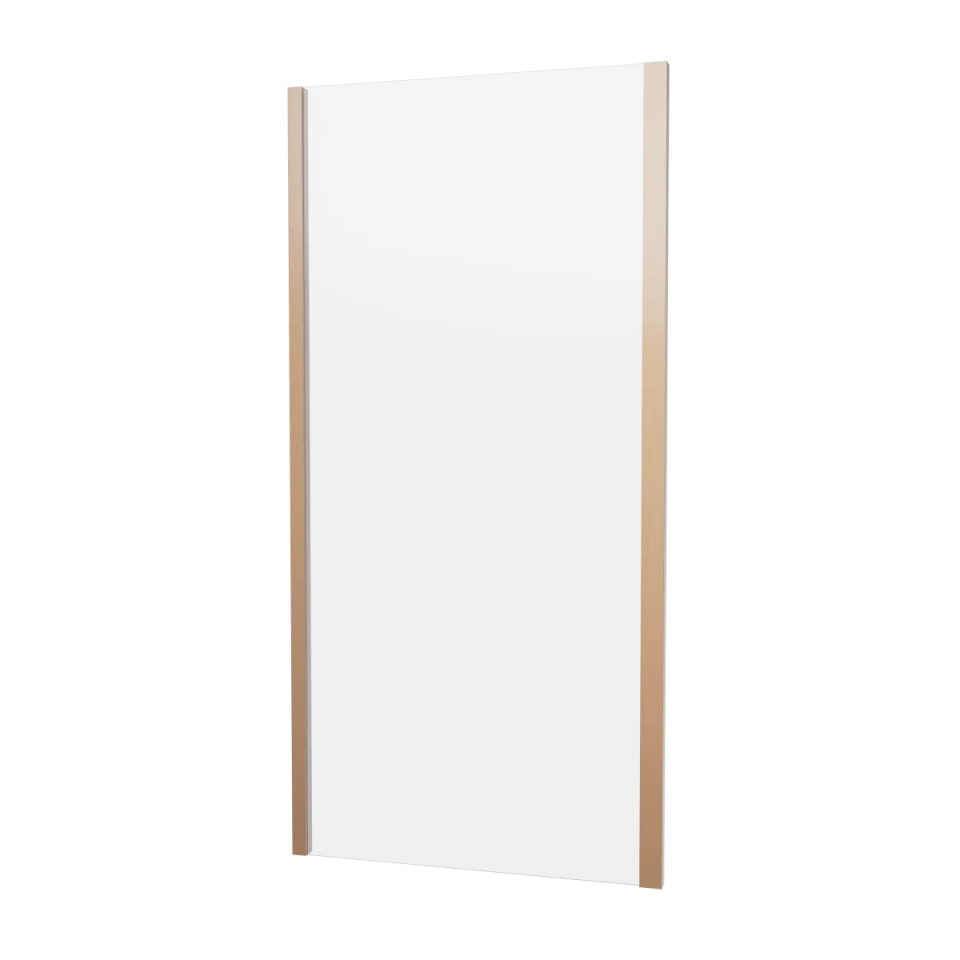 Crosswater 6mm Side Panel 800 Brushed Bronze product image - Image 1