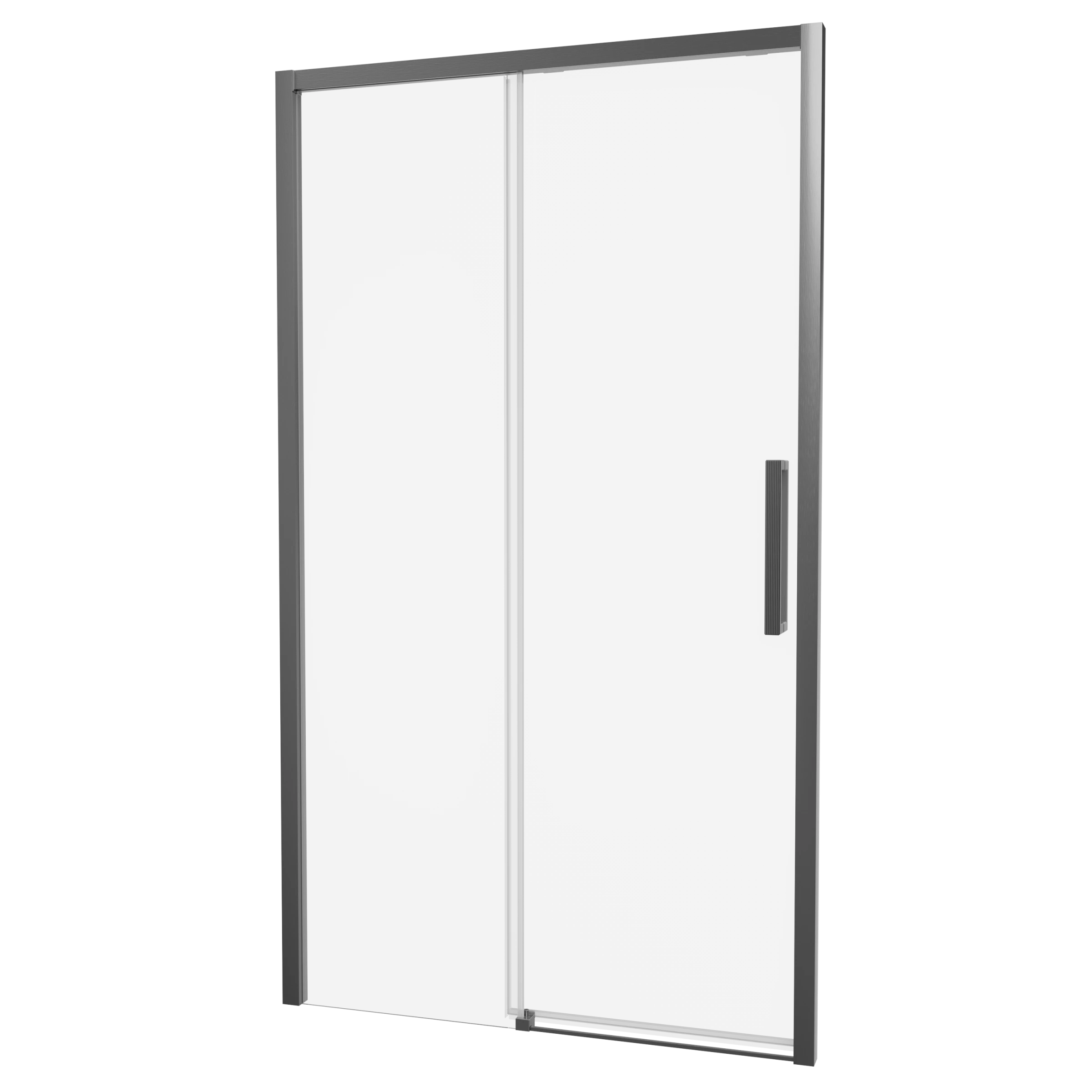 Crosswater Asura 8mm Sliding Door A 1100 Fixed Panel Slate