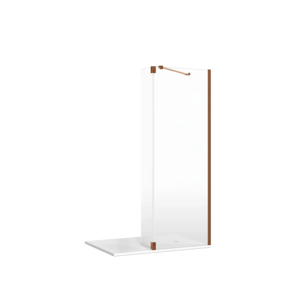 Crosswater Gallery Deflector Panel Hinge x2 Brushed Bronze product image - Image 3