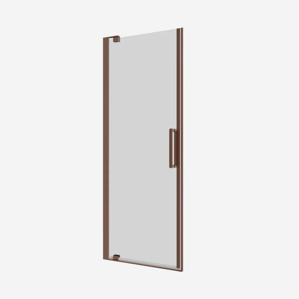 Crosswater Optix Pivot Door 800 Brushed Bronze product image - Image 3