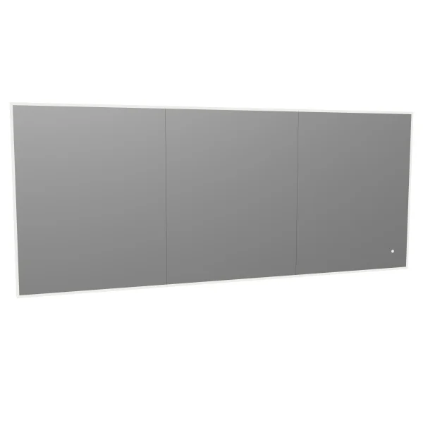 Faeber Edge 1800 Led 3 Door Illuminated Mirror Cabinet (recess Compatible)