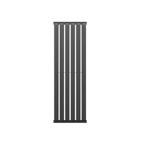 Crosswater Limit Towel Warmer 395x1200 Metallic Black detail view - Image 2