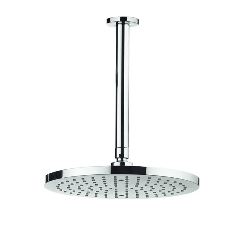 Crosswater Fusion Fixed Head 250mm & Ceiling Arm Round Chrome product image - Image 3
