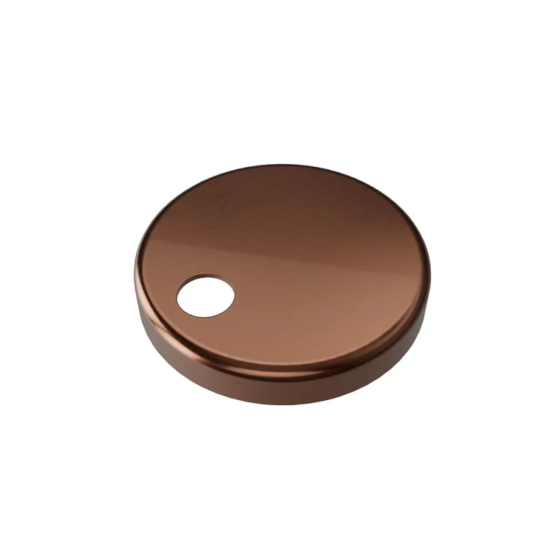 Crosswater Glide II Decorative Hinge Cover Brushed Bronze product image - Image 3