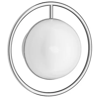 Crosswater Tranquil Wall Light - Chrome detail view - Image 2