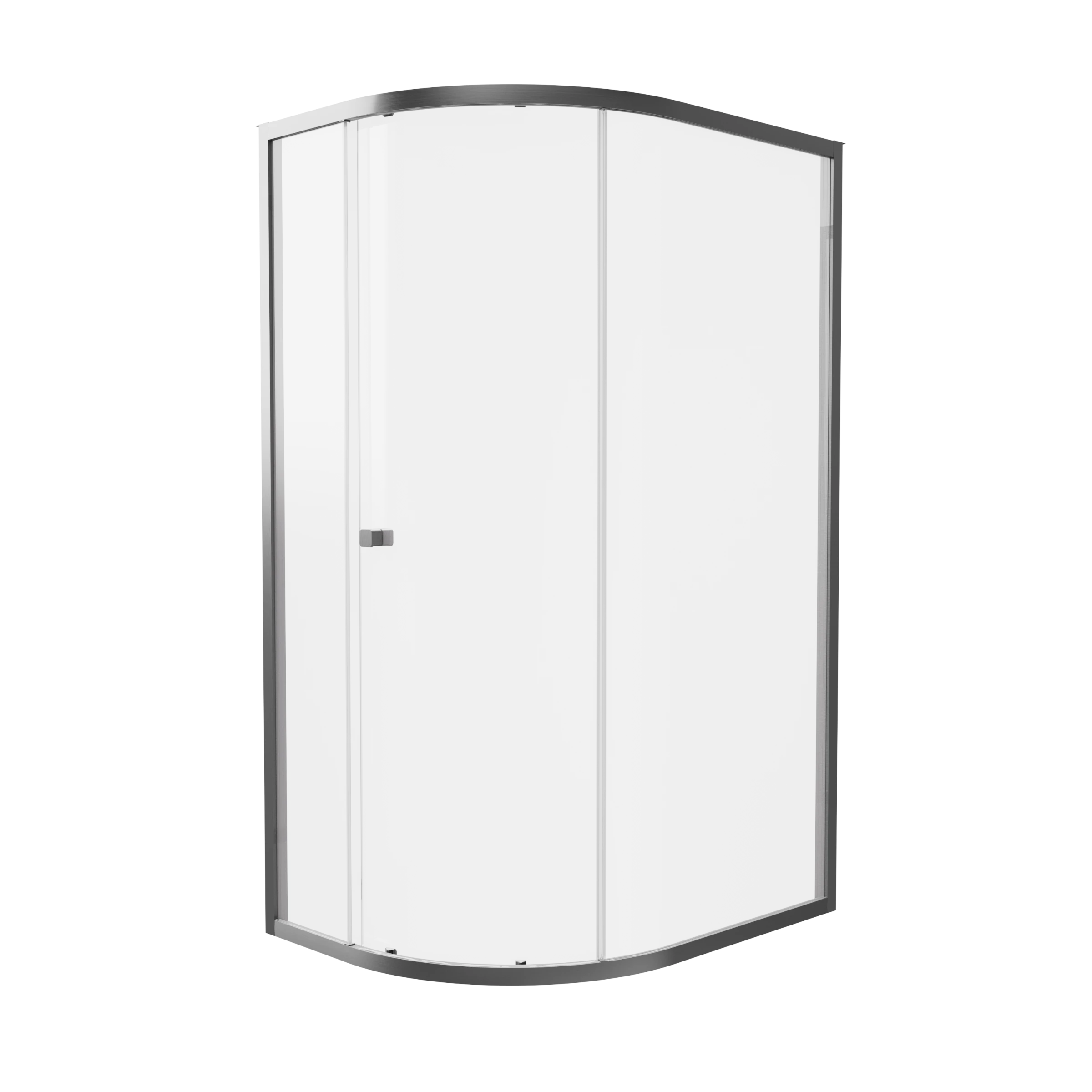 Crosswater 6mm Quadrant Single Door 1000 x 800 Box B Slate