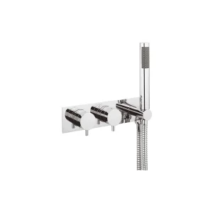 Crosswater Kai 2 Handle Trimset with Handset & Hose (must be paired with WLBP1501RC_V2) Chrome
