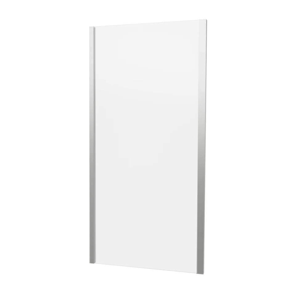 Crosswater Clear 6 Side Panel 760 Brushed Nickel product image - Image 1