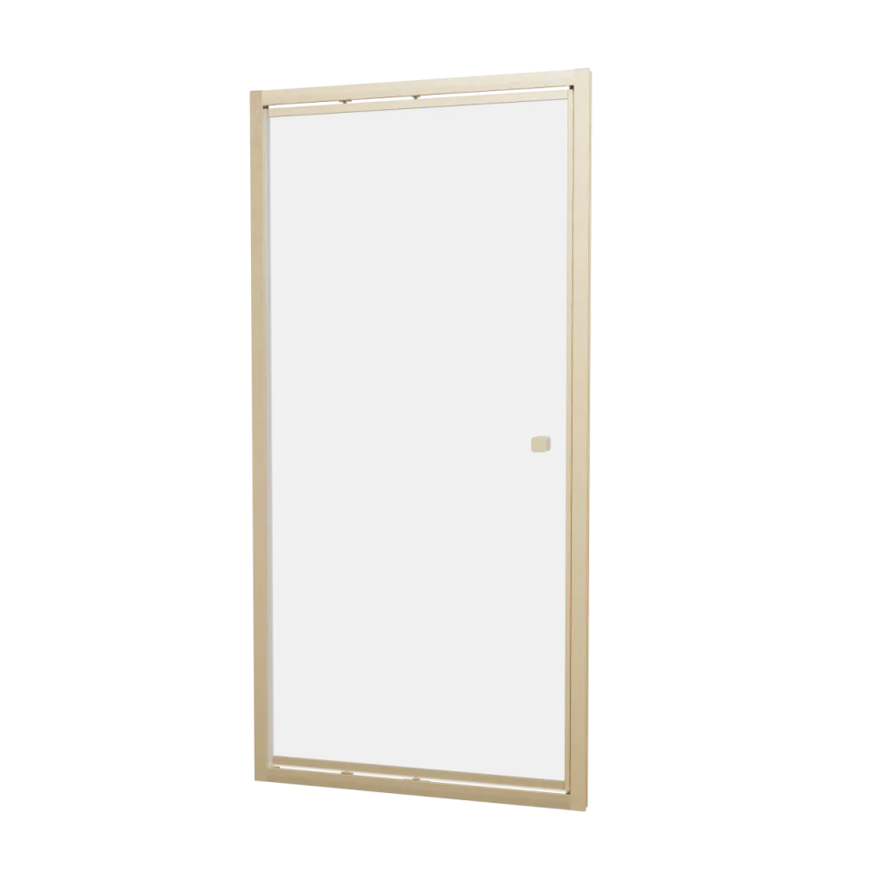 Crosswater 6mm Infold Door 1000 Brushed Brass product image - Image 1