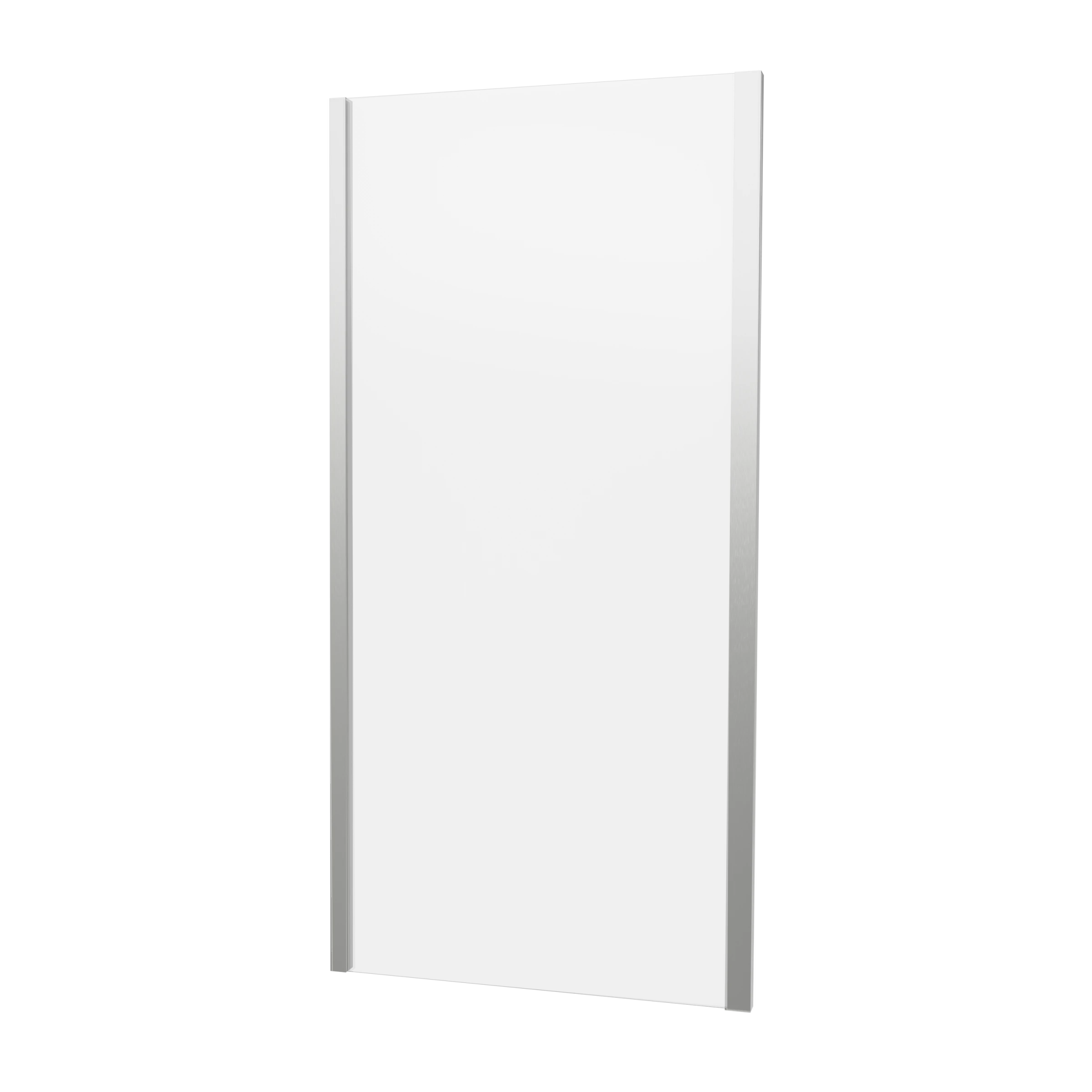 Crosswater Clear 6 Side Panel 900 Brushed Nickel