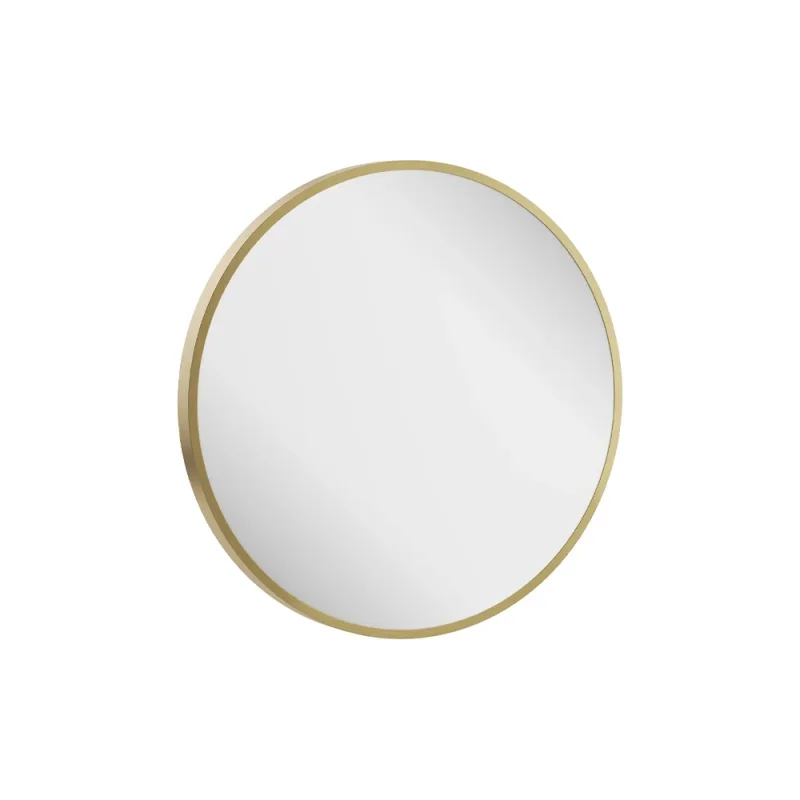 Crosswater Infinity Non-Illuminated Mirror 500 Brushed Brass product image - Image 3