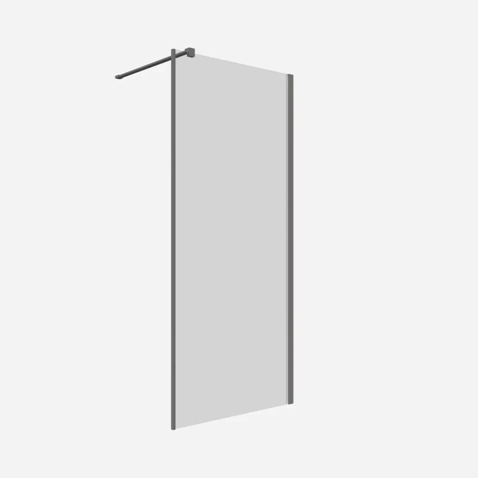 Crosswater Optix Side Panel for Pivot Door 900 Slate product image - Image 3