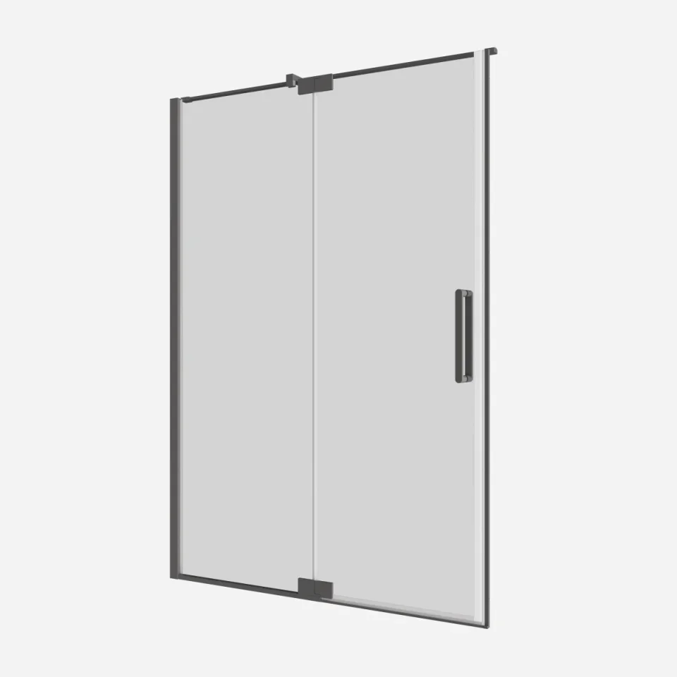Crosswater Optix Pivot Door Inline Panel 1400 Slate product image - Image 3