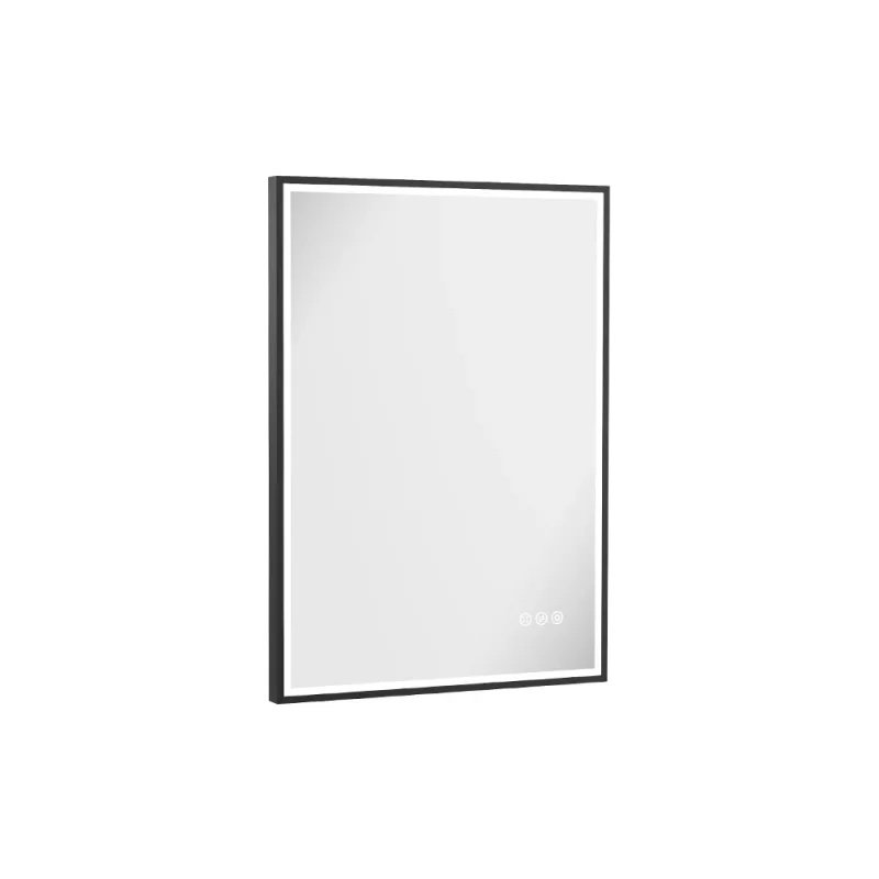 Crosswater MPRO Lit Mirror 500 x 700mm Matt Black product image - Image 3