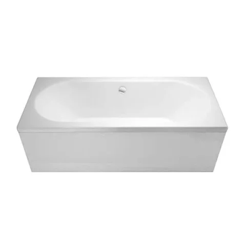 Crosswater Verge Double Ended Acrylic Bath 1700 x 750mm detail view - Image 3