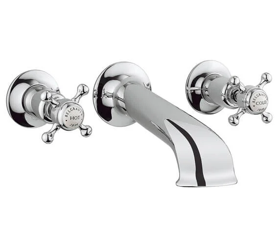 Crosswater Belgravia Stop Cock With Bath Spout Chrome