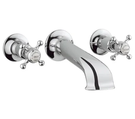 Crosswater Belgravia Stop Cock With Bath Spout Chrome product image - Image 2