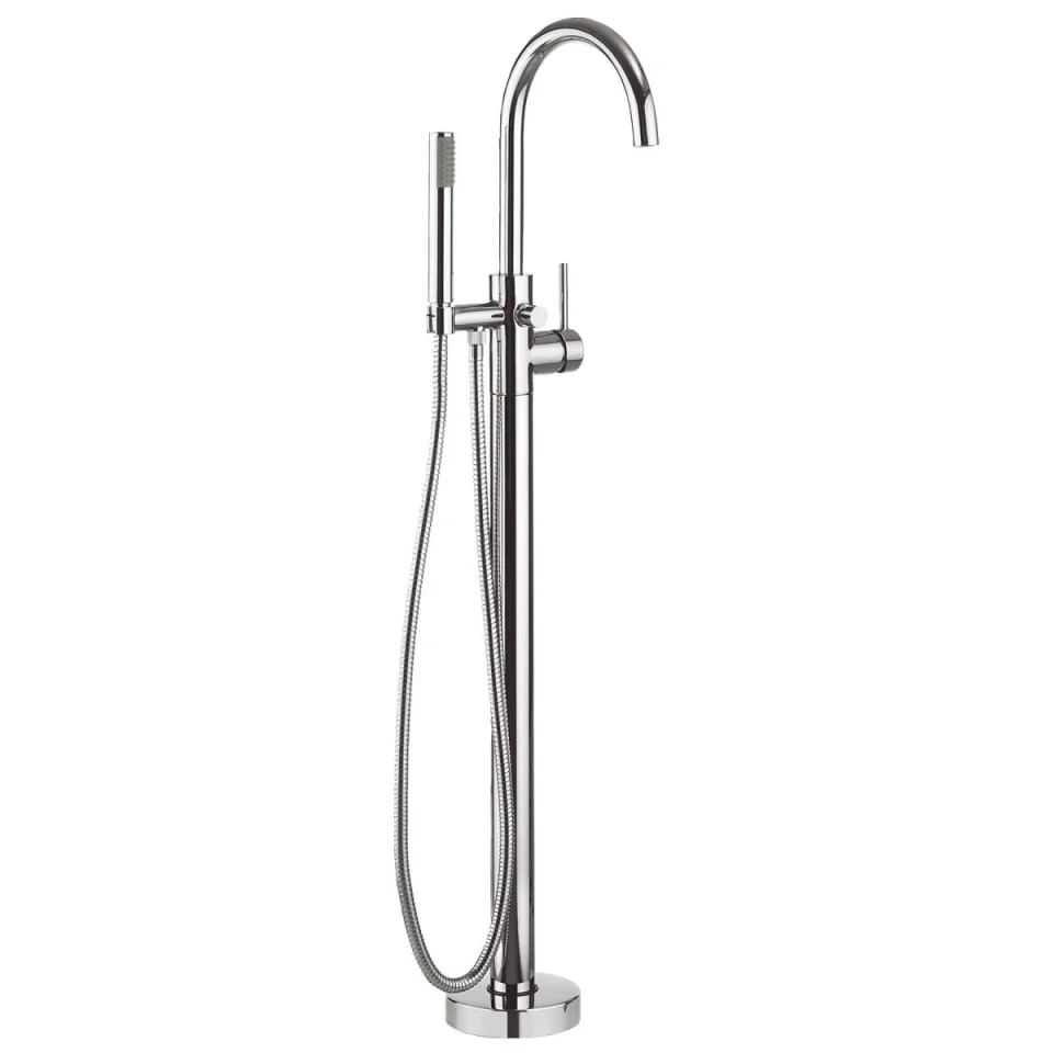 Crosswater Fusion Bath Shower Mixer with Kit Chrome detail view - Image 3