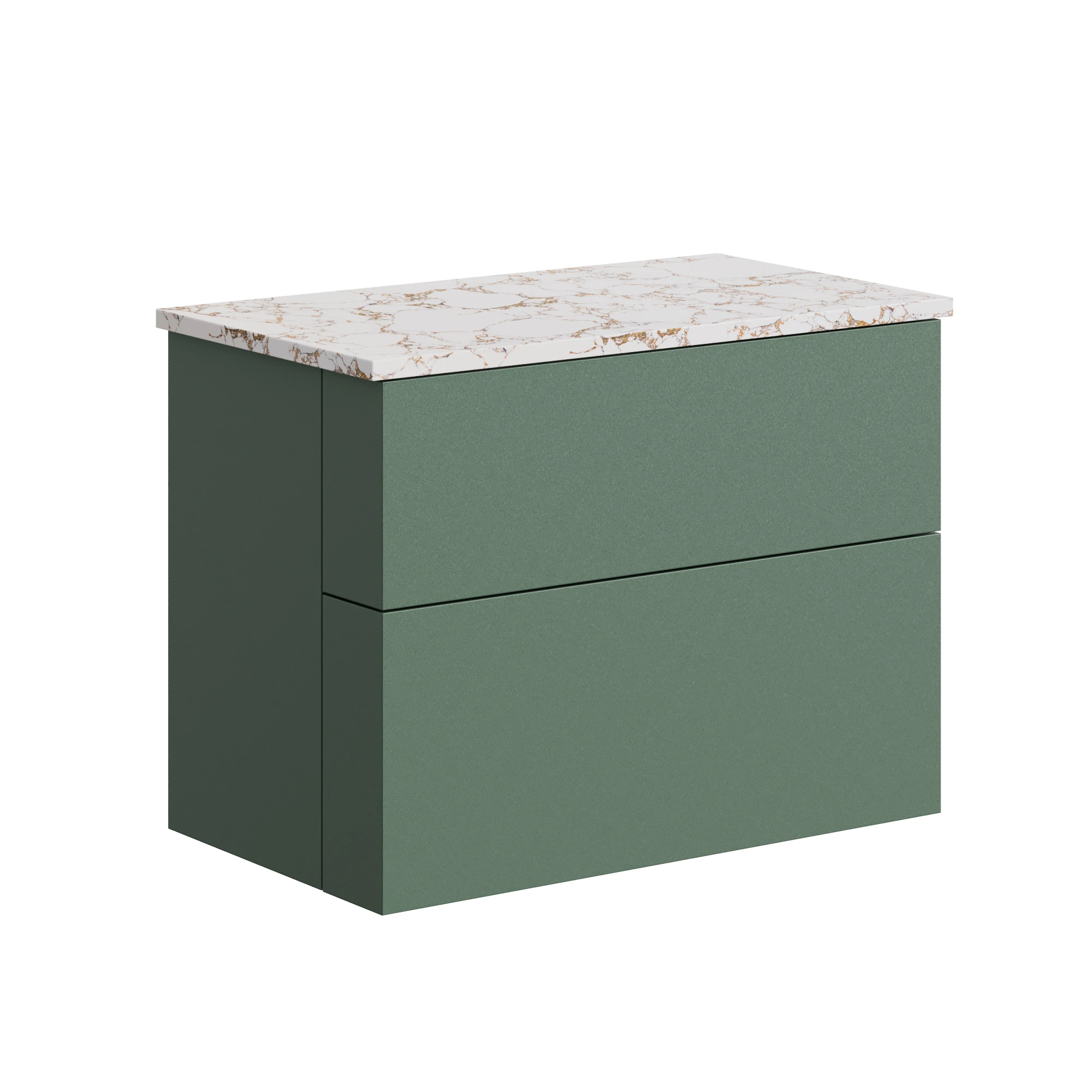 Crosswater Furniture Worktop 810 x 460mm Gold Estatuario