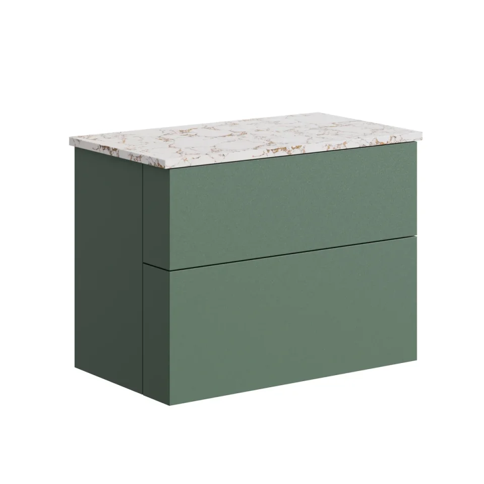 Crosswater Furniture Worktop 810 x 460mm Gold Estatuario product image - Image 1