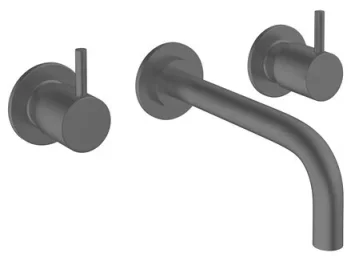 Crosswater MPRO Basin 3 Hole Trim Set Slate product image - Image 2