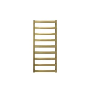 Crosswater Air Towel Warmer 500 x 1100 Brushed Brass detail view - Image 2