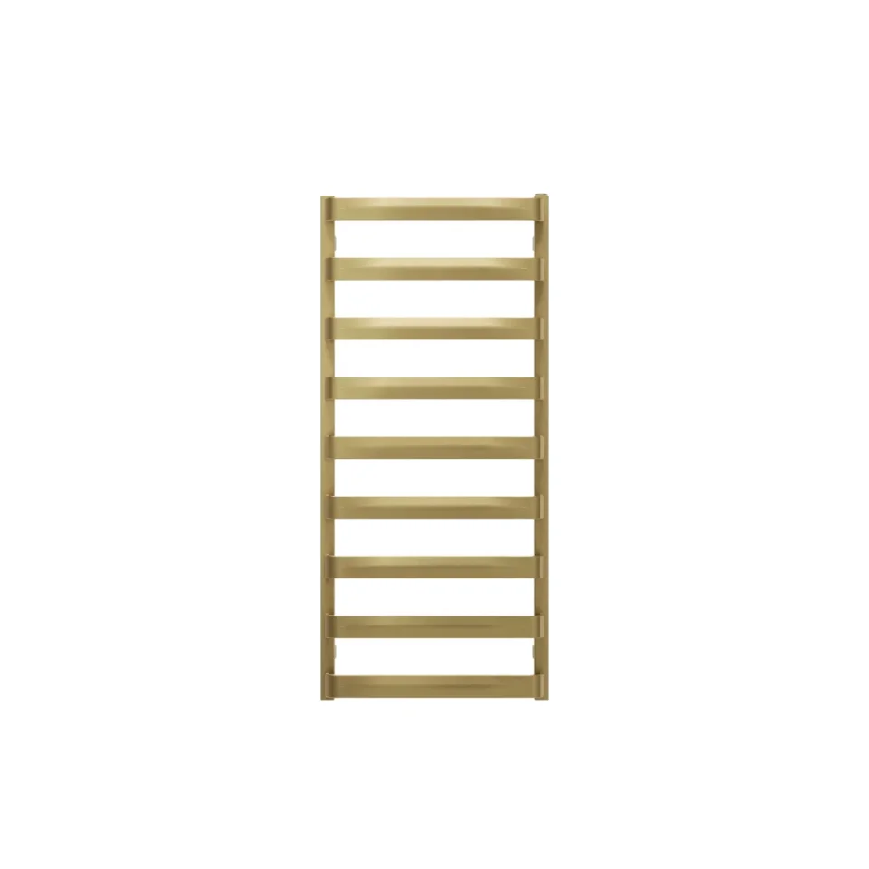 Crosswater Air Towel Warmer 500 x 1100 Brushed Brass product image - Image 3