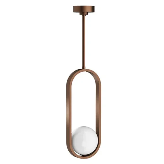 Crosswater Tranquil Pendant Light - Brushed Bronze detail view - Image 2