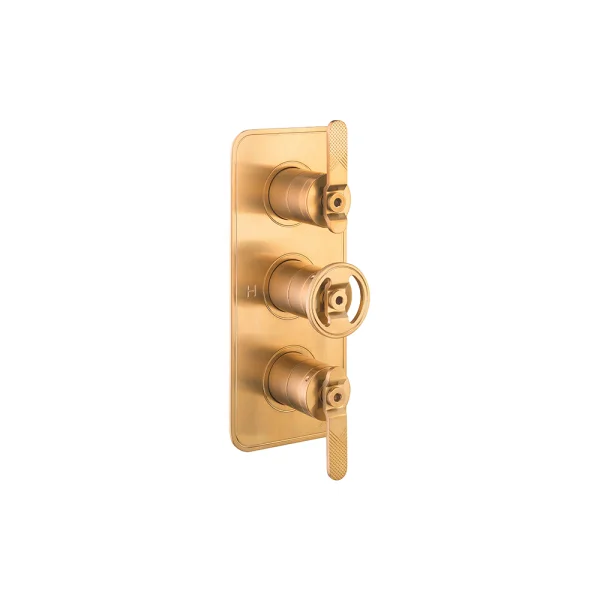 Crosswater Union 3 Handle Trimset Union Brass Lever - must be paired with WLBP2000R+ or WLBP3000R+