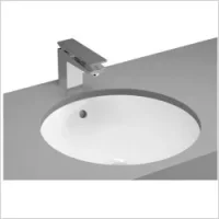 Crosswater Cerdena 380 Undermount Basin With Overflow White detail view - Image 3