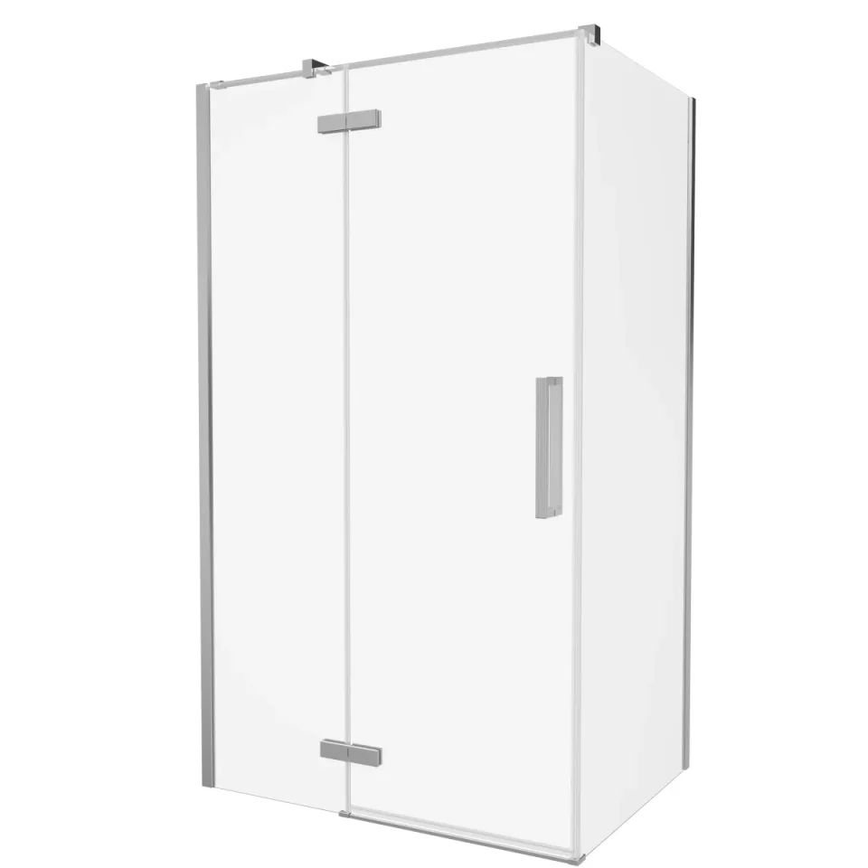 Crosswater Asura 900mm Side Panel for Soft Close Hinged Door Chrome product image - Image 4
